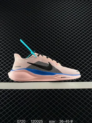 Nike Air Zoom Tênis de Corrida Rosa Preto e Azul 2