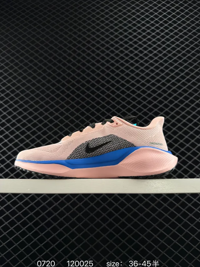 Nike Air Zoom Tênis de Corrida Rosa Preto e Azul 7