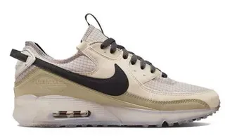 Nike Beige Black Low-Top Mesh-and-Synthetic Overlay Lifestyle Sneakers 6