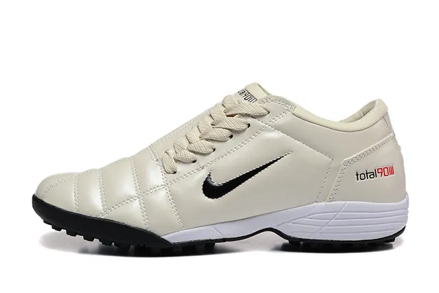 Nike Beige Noir Chaussures de Football Matelassées en Synthétique et Semelle Basse pour Turf 10