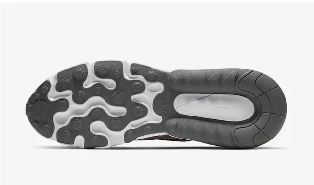 نايك بيج أورانج سنيكرز لايف ستايل أعلى شبكي وصناعي في طبقات أوفرسايز مرئي Air Cushioning وحدة 2