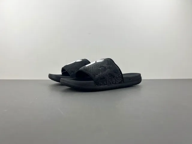 Nike Benassi JDI Kobe Snake-Print Black Slippers 7