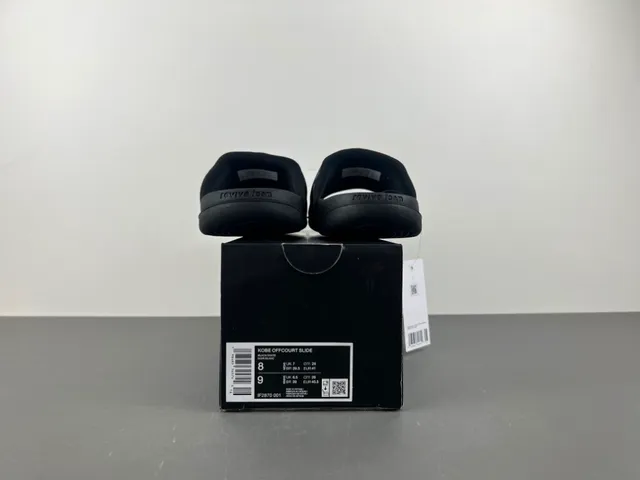 Nike Benassi JDI Kobe Snake-Print Black Slippers 14
