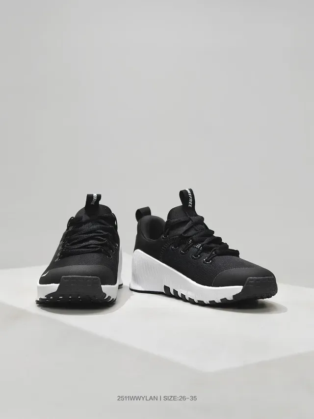 Nike Black and White Lifestyle Sneakers 22