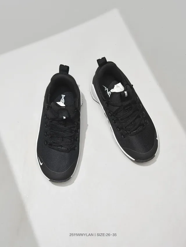 Nike Black and White Lifestyle Sneakers 24