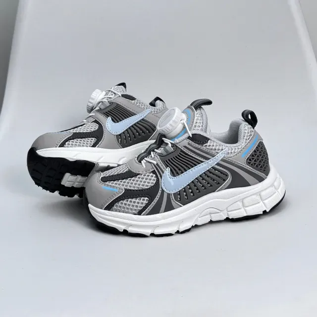 Nike Black Blue Layered Synthetic Cage Sculpted Wavy Midsole Lifestyle Sneakers 10