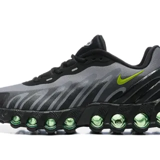 Nike Black Gray Lime Green Spherical Cushion Running Shoes
