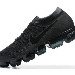 Nike Noir Transparent Flyknit Haut Longueur Complète Visible Air Unit Chaussures de course