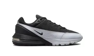 Nike Black White Mesh Upper Synthetic Cage Overlay Lifestyle Sneakers 2