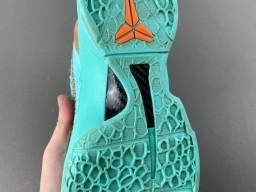 Nike Blue Brown Knit Upper Integrated Lacing Basketball Shoes 9