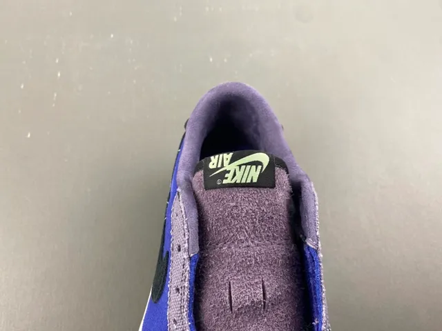 Nike Blue Purple Patchwork Canvas Embroidered Skull Detail Lifestyle Sneakers 6