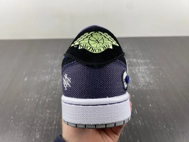 Nike Blue Purple Patchwork Upper Stitched Detailing Lifestyle Sneakers 7