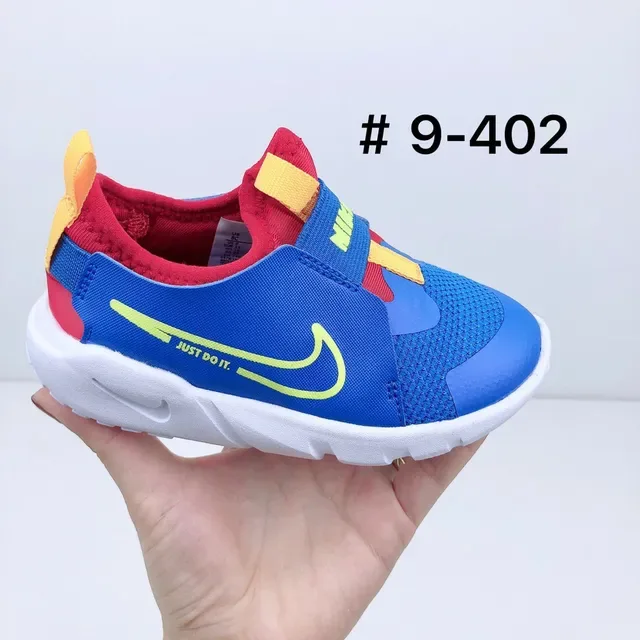 Nike Blue Red Slip-On Mesh Upper Lifestyle Sneakers 3