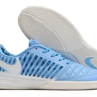 Nike Blue White Caged Ventilation Quilted Toe Box Sneakers