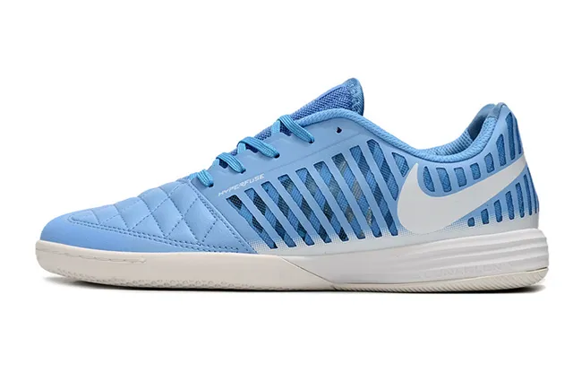 Nike Blue White Caged Ventilation Quilted Toe Box Sneakers 2
