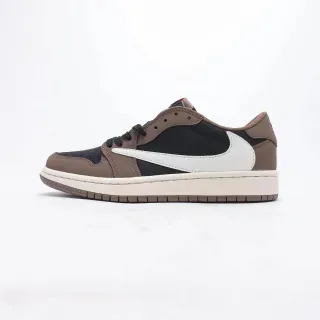 Nike Brown Black Low-Top Mixed-Material Upper Lifestyle Sneakers