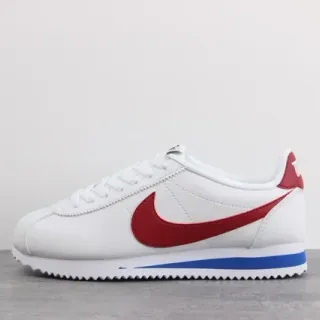Nike Cortez সাদা লাল নীল লাইফস্টাইল স্নিকার্স