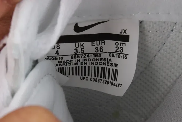 Nike Cortez White Red Blue Lifestyle Sneakers 6