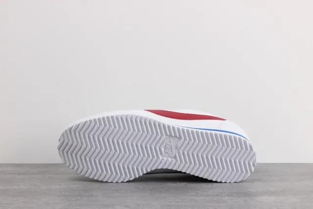 Nike Cortez White Red Blue Lifestyle Sneakers 16