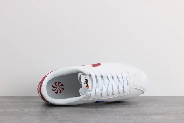 Nike Cortez White Red Blue Lifestyle Sneakers 17