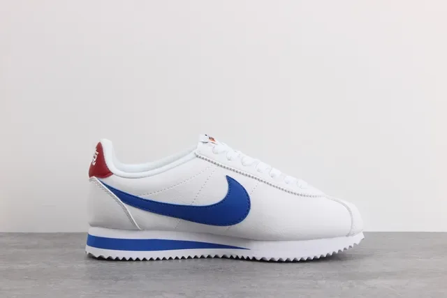 Nike Cortez White Red Blue Lifestyle Sneakers 18