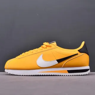 Nike Cortez Yellow Black White Lifestyle Sneakers