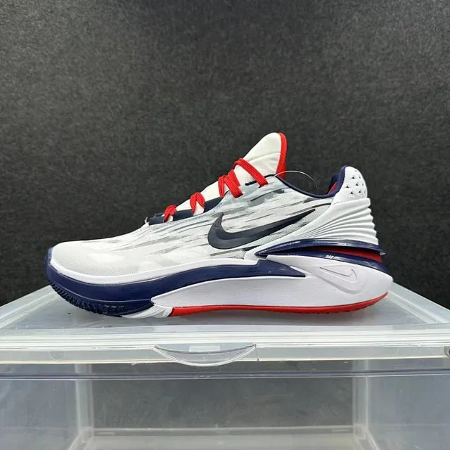 Nike Cosmic Unity 2 White Navy Red Basketball Shoes 2