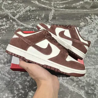 Nike Dunk Low Brown and White Lifestyle Sneakers