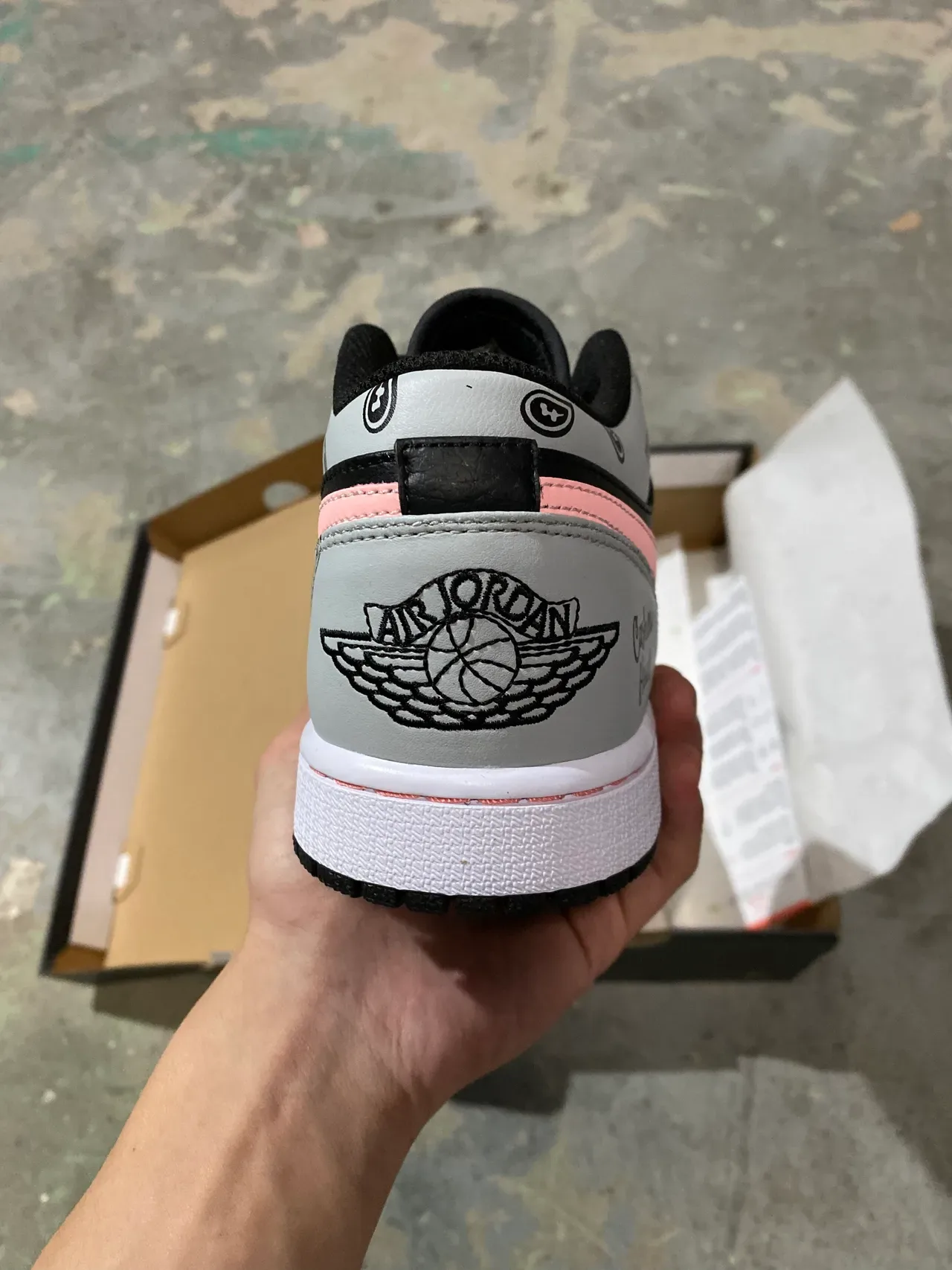 Nike Dunk Low Cashew Flower Bandana Print Lifestyle Sneakers 6