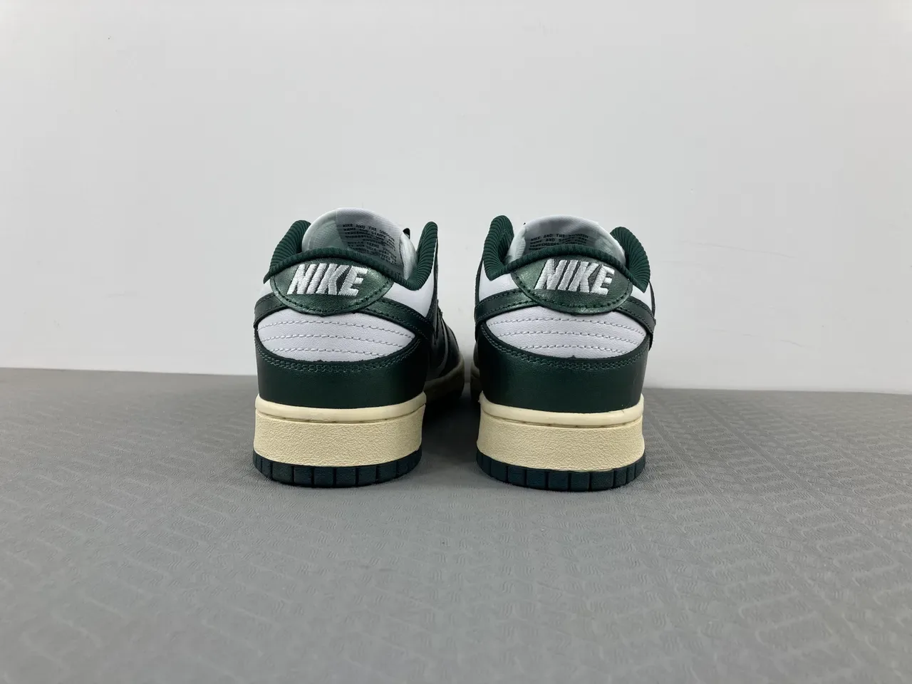 Nike Dunk Low Metallic Green White Lifestyle Sneakers 9