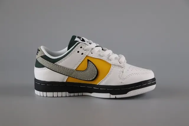 Nike Dunk Low Pink and White Lifestyle Sneakers 12