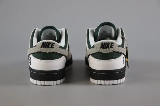 Nike Dunk Low Pink and White Lifestyle Sneakers 15