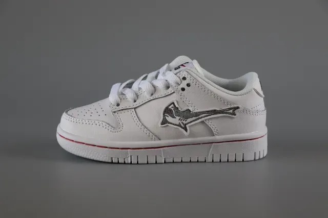 Nike Dunk Low Pink and White Lifestyle Sneakers 21