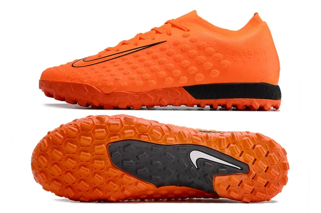Nike Flyknit Ultra Chaussures de football Noir Orange Turf 17