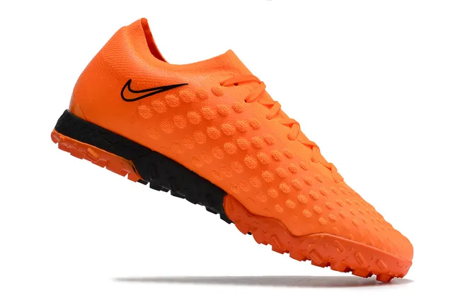 Nike Flyknit Ultra Chaussures de football Noir Orange Turf 18