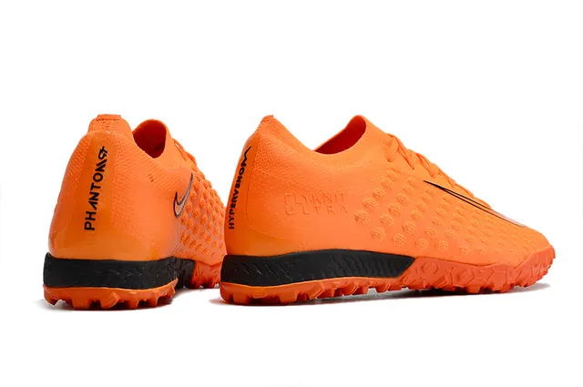 Nike Flyknit Ultra Chaussures de football Noir Orange Turf 22
