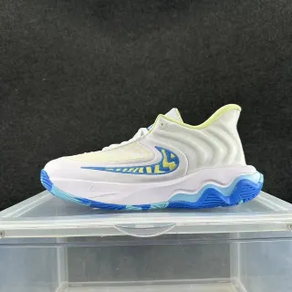 Nike G.T. Cut White Blue Lime منحوت موجي وسط الكعب أحذية كرة السلة