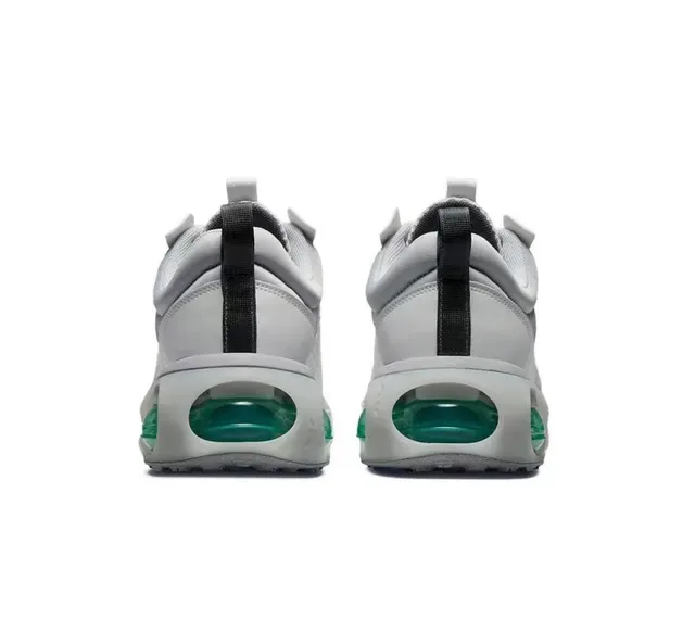 Nike Gray Green Mesh Upper Translucent Air Unit Lifestyle Sneakers 5