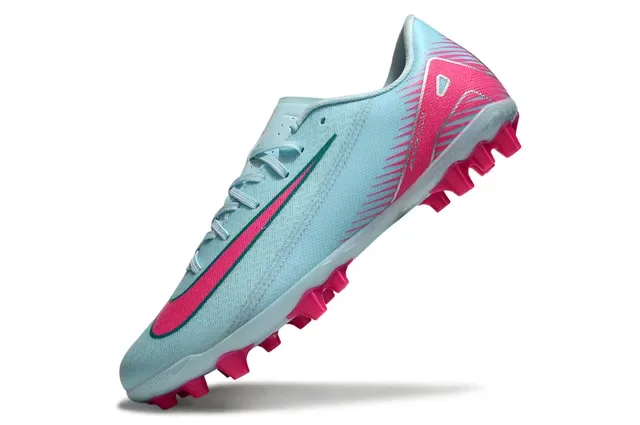 Nike Vert Rose Chaussures de Football à Coupe Basse avec Upper Synthétique Studs Coniques Moldés et à Lame pour Sol Ferme 3