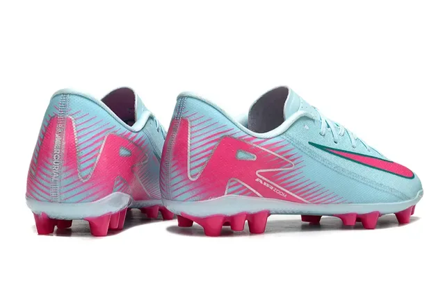 Nike Vert Rose Chaussures de Football à Coupe Basse avec Upper Synthétique Studs Coniques Moldés et à Lame pour Sol Ferme 5