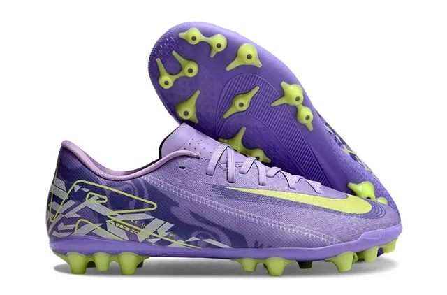 Nike Vert Rose Chaussures de Football à Coupe Basse avec Upper Synthétique Studs Coniques Moldés et à Lame pour Sol Ferme 20