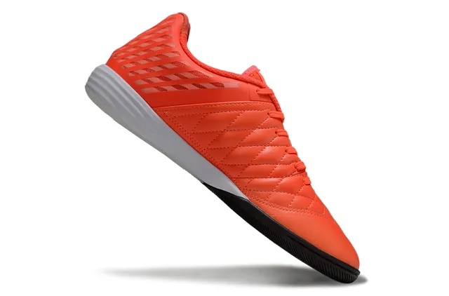 Nike Hypervenom Indoor Orange Black Quilted Toe Box Diagonal Synthetic Cage Overlay Indoor Soccer Shoes 2
