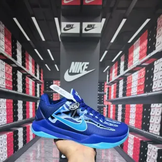 Nike Kyrie Blue 低帮造型 层叠合成/网面鞋面 篮球鞋