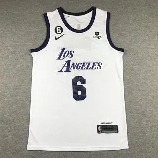 Nike Los Angeles Lakers City Edition White Basketball Jersey