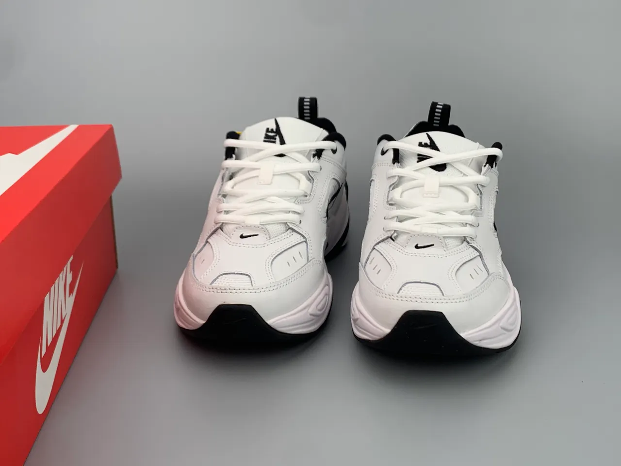 Nike M2K Tekno White Black Chunky Sneakers 3