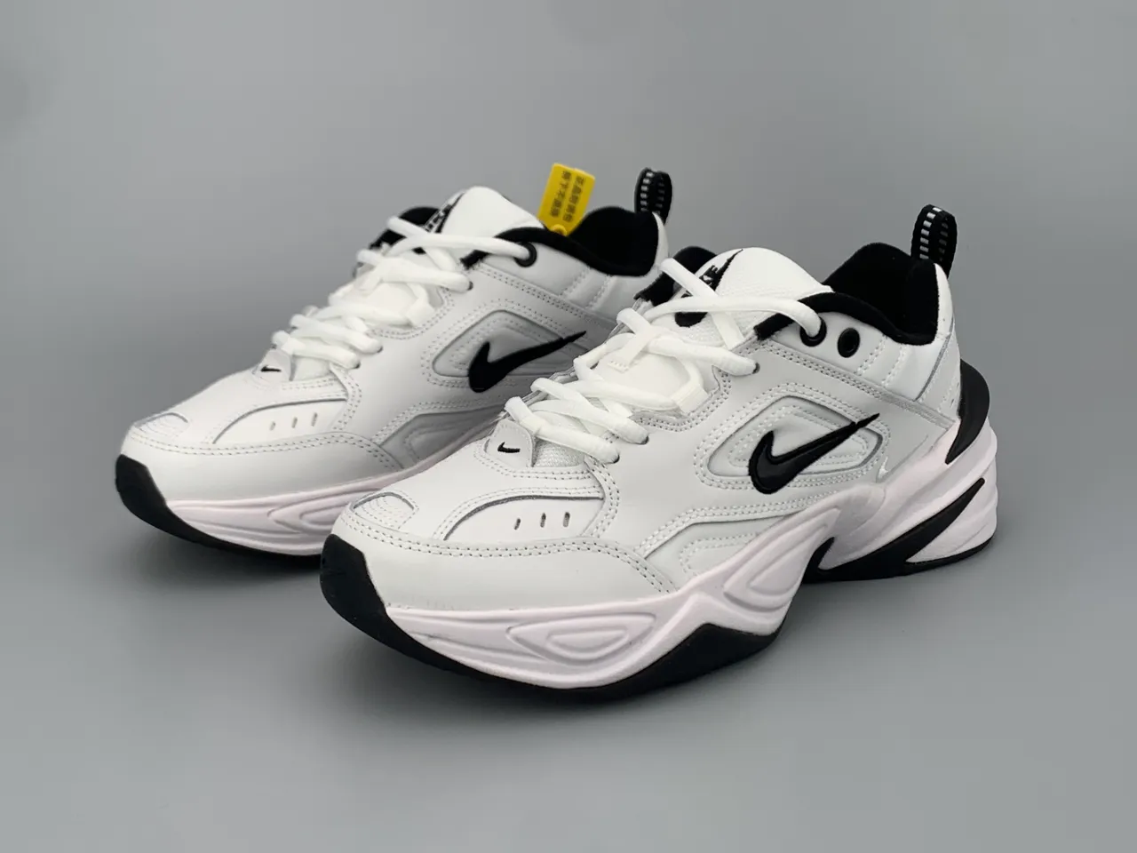 Nike M2K Tekno White Black Chunky Sneakers 7