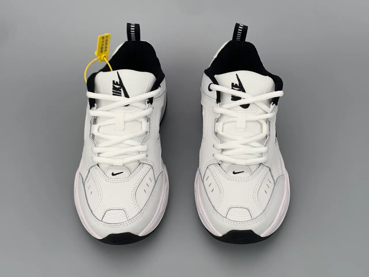 Nike M2K Tekno White Black Chunky Sneakers 9