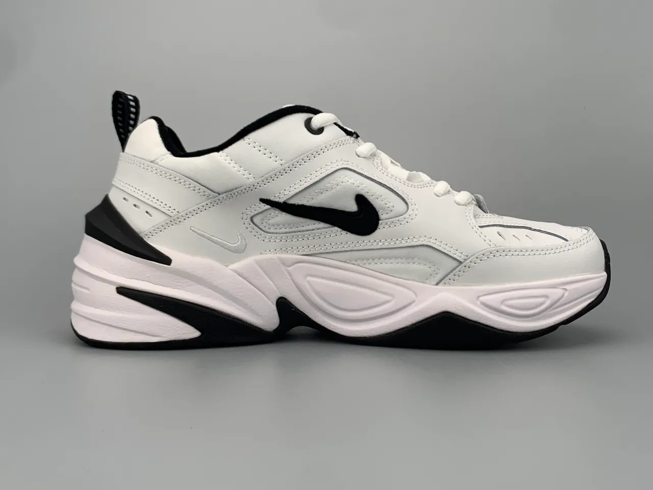 Nike M2K Tekno White Black Chunky Sneakers 10
