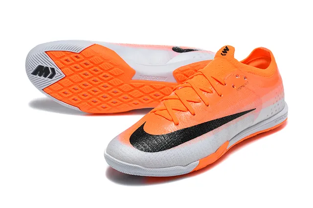Nike Mercurial Atomkin Chaussures de football indoor orange noir 6