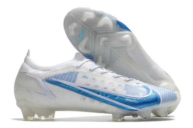 Nike Mercurial Blue Red Silver Firm-Ground chaussures de football 6